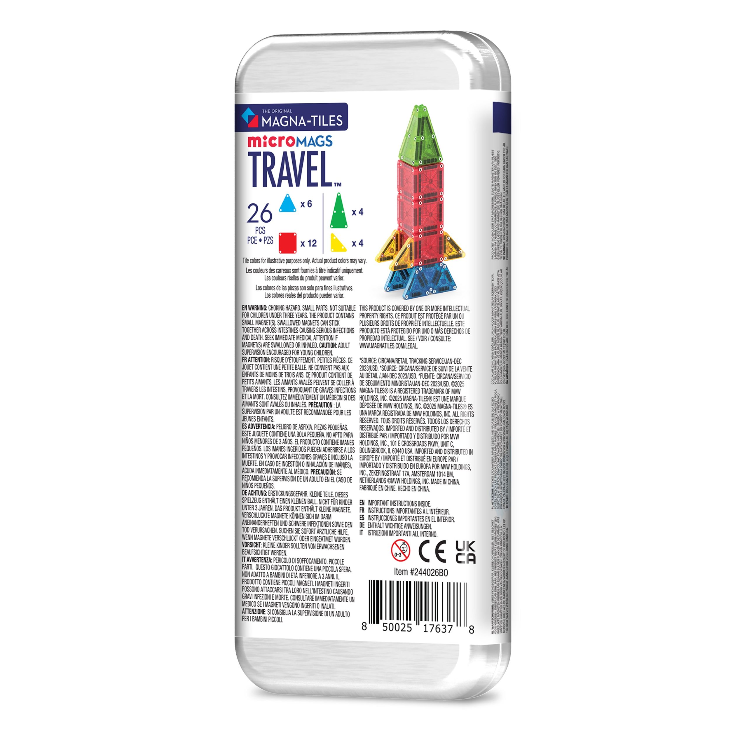 microMAGS Travel™ 26 Piece Set - Image 8